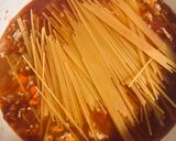 ワンパンで♪ミートソースパスタ作り方4写真