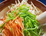 沖縄の野菜でソムタム作りました。作り方5写真
