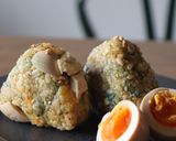 コンビニ食材!煮卵とキムチのやみつき飯作り方3写真