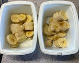 白くまアイス風バナナ🍌入り作り方1写真