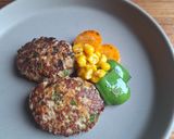 野菜のふわふわハンバーグ(犬用)作り方5写真