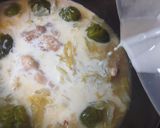 白菜トロトロ💫チキンのクリーム煮作り方7写真