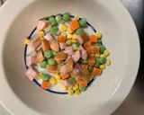レンジシーフードレモン和風オムライス弁当作り方1写真