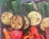 麺つゆで簡単!夏野菜の焼き浸し😋作り方6写真