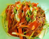 簡単ガツねぎキムチ味（切って和えるだけ）作り方9写真