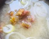 惣菜プラスの味噌汁●かき揚げ味噌汁作り方1写真