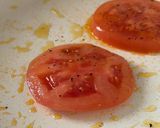 新玉ねぎとトマトの味噌マヨチーズトースト作り方3写真