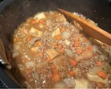節約&ヘルシー！厚揚げのカレーそぼろ煮作り方4写真