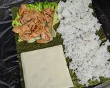 簡単に美味しく！豚肉とチーズのおにぎり作り方3写真