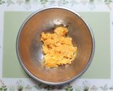 簡単昼食朝食！法蓮草卵のケチャップソテー作り方4写真