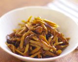 レンジで★ごぼうとしめじの甘醤油煮作り方5写真