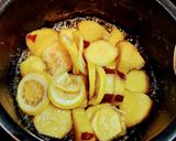 さつまいもとレモンの蜂蜜煮作り方3写真