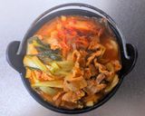 激辛チゲ風うどん作り方7写真