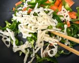 ピーマンとれんこんの水煮と豚肉の青椒肉絲風作り方1写真