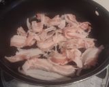 ハンバーグソースで焼き肉作り方1写真