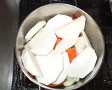 かぶ豆乳スープ♪簡単レシピ食べ過ぎ膨満感作り方6写真