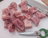 弁当屋さん風！天ぷら粉で作る唐揚げ作り方1写真