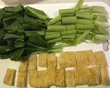 アサリと油揚げの小松菜レンチンお浸し作り方1写真