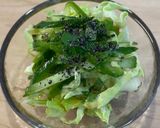 胡麻香るグリーンサラダ⭐︎さっぱりさわやか作り方4写真
