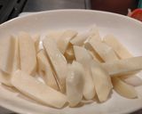 豚コマ肉の大葉じゃがいも作り方1写真