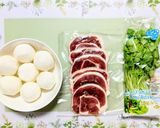 正月明け昼食・夕飯！かぶ鴨鍋煮込みうどん作り方1写真