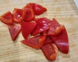 豚肉と彩り野菜のカレー風味炒め作り方2写真