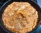 鶏肉と卵と水菜の和風親子パスタ作り方6写真