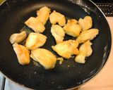 ワンパン♪　鶏むね肉のやわらかポン酢南蛮❀作り方5写真