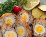 鶏ミンチでスコッチエッグ♪作り方5写真