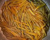美味しい♡さつまいもの茎のきゃらぶき風作り方11写真