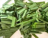 モチモチ！チヂミ風ニラゴマ焼き作り方1写真