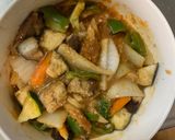 肉無チクワクリーミーオイピリ辛味野菜炒め作り方16写真