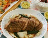 とり野菜みそ漬ローストポーク作り方13写真