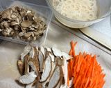 れんこんとキノコの中華風サラダ作り方2写真