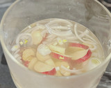 さつまいもと厚揚げとワカメのお味噌汁作り方2写真