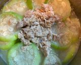 簡単☆ツナ缶を使ったへちま煮作り方3写真