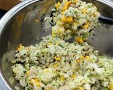 栄養◎チンゲン菜と鶏のネギ塩混ぜご飯作り方6写真