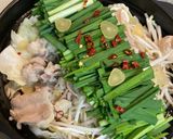 自家製タレのもつ鍋作り方5写真