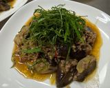 茄子とネギとひき肉のピリ辛にんにく味噌炒め作り方11写真