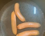 玉ねぎinホットドッグ！作り方2写真