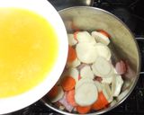 にんにくスープ♪簡単レシピ大葉じゃが芋作り方5写真