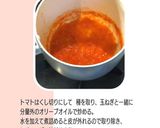 チーズ チキンバーグの生トマトソース作り方6写真