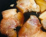 豚うで肉ブロックの角煮＆ダイコン甘煮作り方3写真