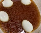 手羽先と、ゆで卵の、青じそドレッシング煮作り方3写真