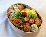 お弁当にミニトマトがなくても赤いピックで作り方3写真