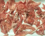 【野菜消費！】豚肉とナス🧧旨酸あん炒め🐼作り方1写真