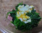 ほうれん草のぬくぬくサラダ作り方5写真