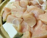 プチッと鍋●鶏肉のネギうどん鍋作り方1写真
