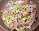スタミナねぎ塩豚バラ油そうめん🤩作り方5写真