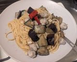 アヒージョからのワンパンパスタ作り方9写真